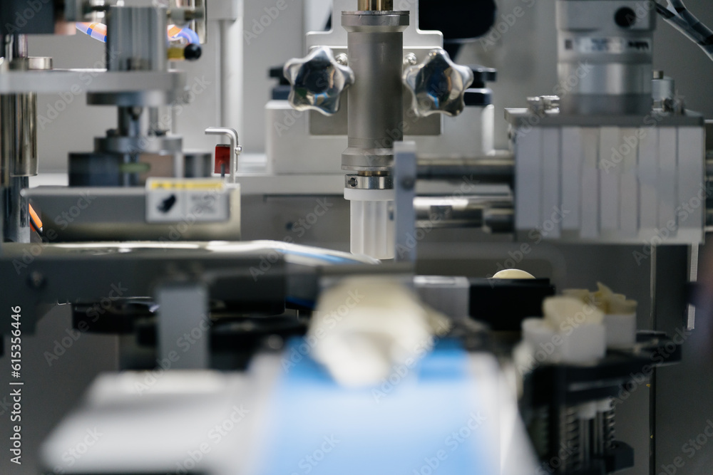 machine in factory machine in factory