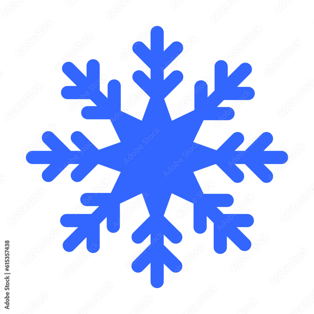 Snowflake icon vector. Winter illustration sign. Snow symbol. New Year logo. Snowflake icon vector. Winter illustration sign. Snow symbol. New Year logo.