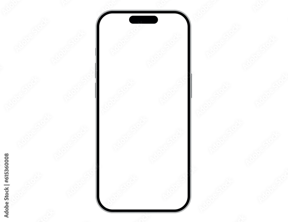 A a phone in a transparent background in vector format A a phone in a transparent background in vector format