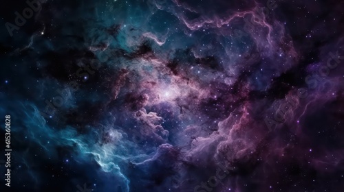 Abstract purple galaxy space background  colorful cosmos universe backdrop