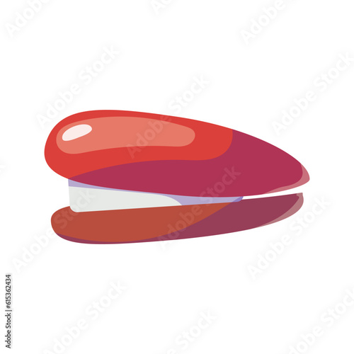 stapler on white background