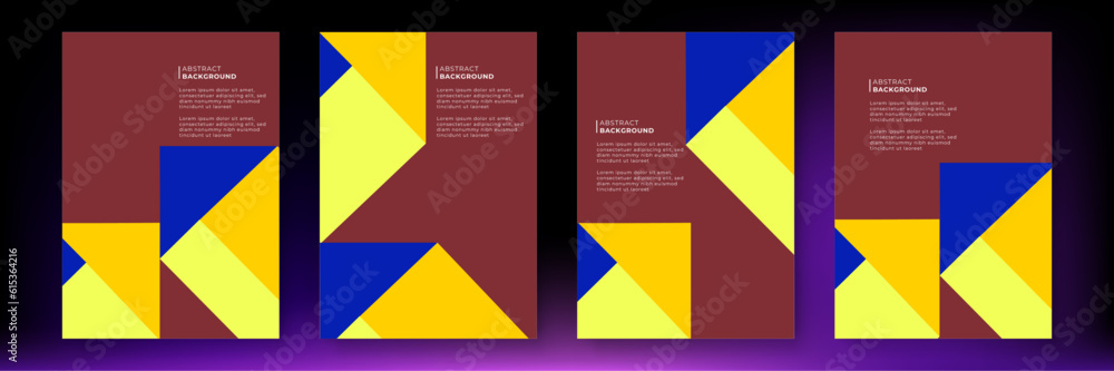Vector colorful colourful poster background abstract template