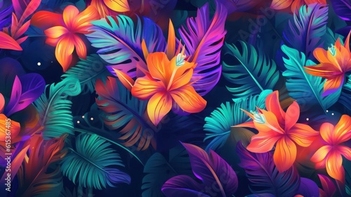 colorful flower  background