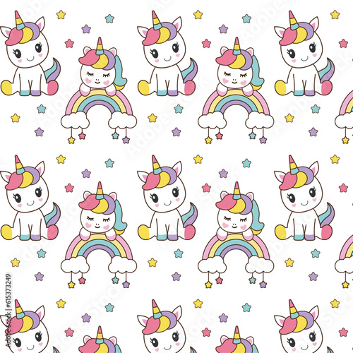 cute unicorn colorful pattern, wallpaper, unicorn, colorful