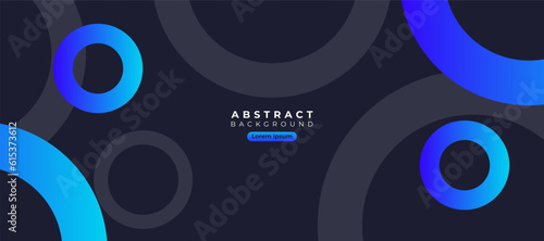 abstract modern blue background vector illustration