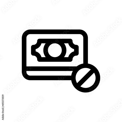 no money