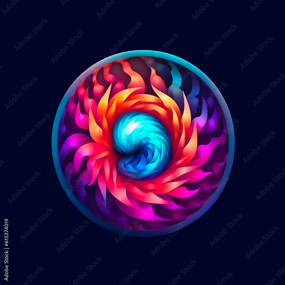 Beautiful gradient app logo icon for Beautiful gradient app logo icon for