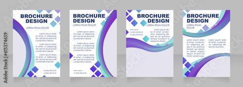 Information about key products blank brochure layout design. Vertical poster template set with empty copy space for text. Premade corporate reports collection. Editable flyer paper pages