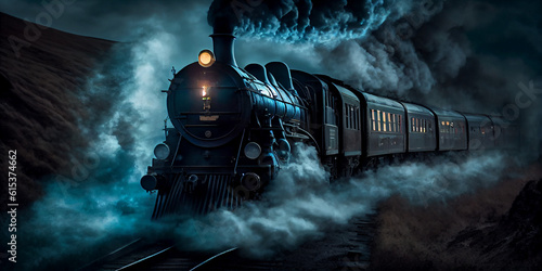Dark Hogwart Express. The dementors are coming photo