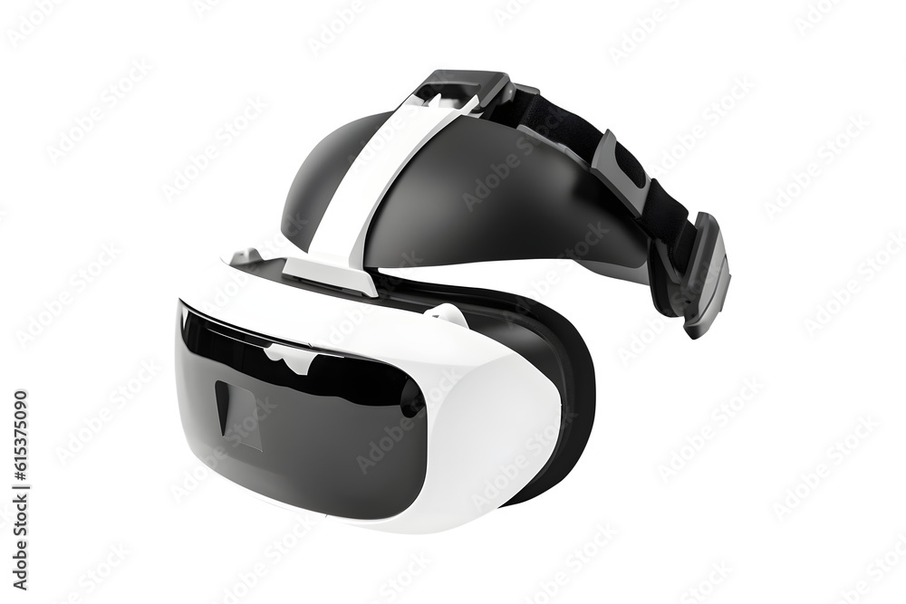 VR headset virtual reality goggles. generated AI VR headset virtual reality goggles. generated AI