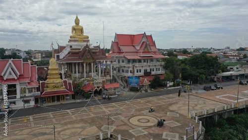 Wat Pho Chai in Nong Khai Thailand