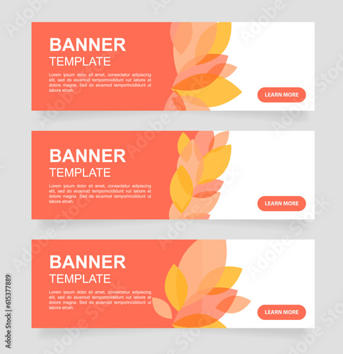 Student charitable activities web banner design template. Vector flyer with text space. Advertising placard with customized copyspace. Promotional printable poster for advertising. Graphic layout