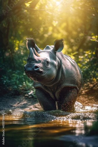Rhino  HD  Background Wallpaper  Desktop Wallpaper