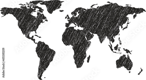 Fototapeta Naklejka Na Ścianę i Meble -  world map