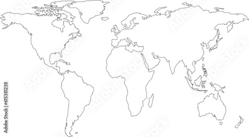 world map