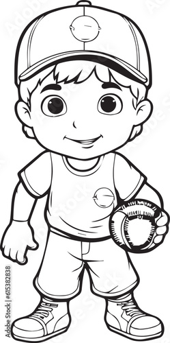Wall Mural educational coloring pages for kids,baseball coloring page sports drawings baseb