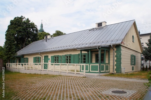The oldest wooden building in Skierniewice, built in the second half of the 19th century, where Konstancja Gladkowska, Fryderyk Chopin's youthful love, spent the last years of her life.
