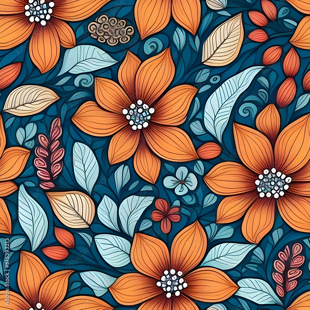 Seamless Floral Pattern Seamless Floral Pattern