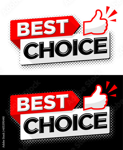 best choice cartoon sticker