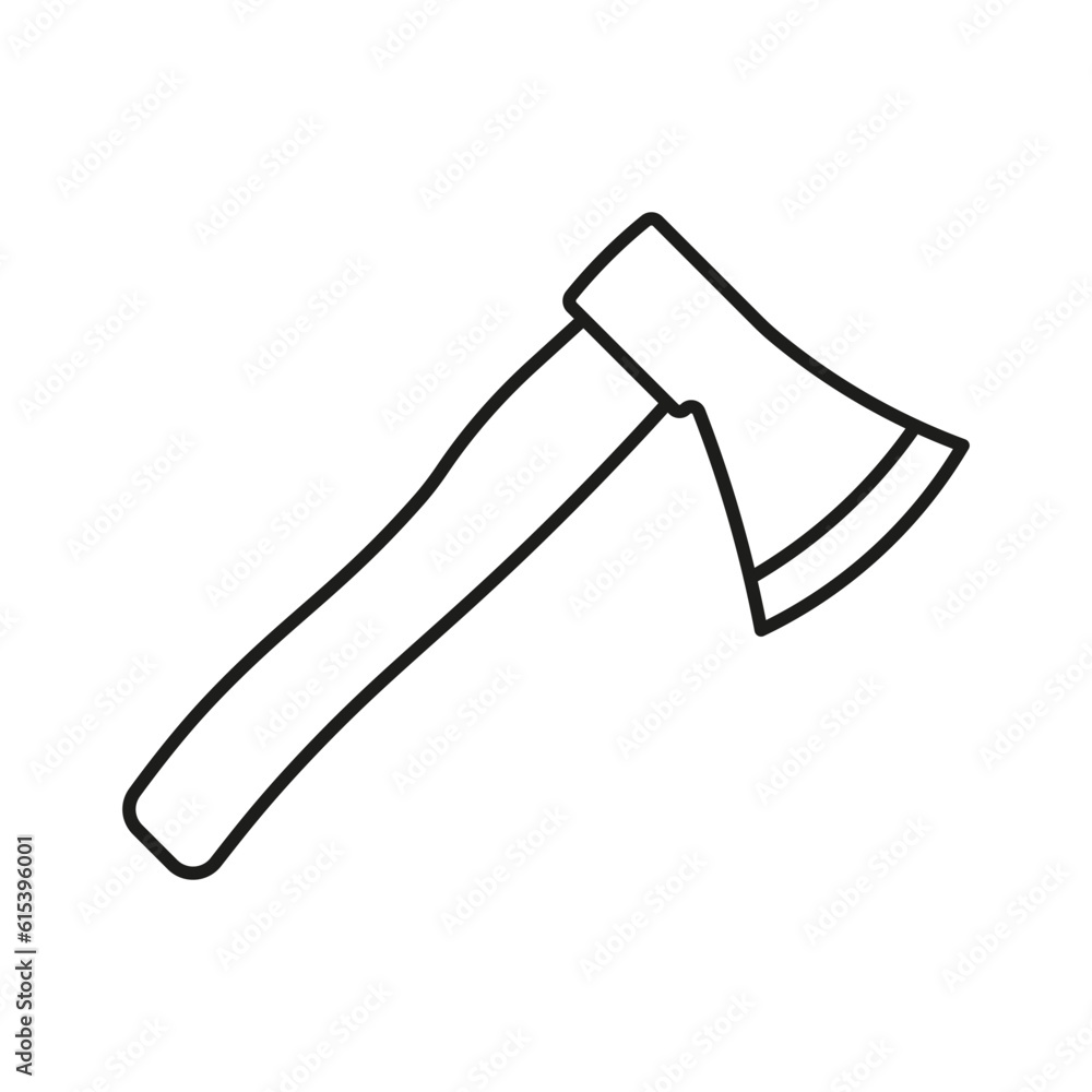 Axe icon. Outline axe tool vector icon. Axe icon. Outline axe tool vector icon.