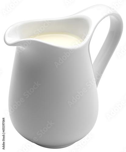 Fotografi Milk or cream jug isolated