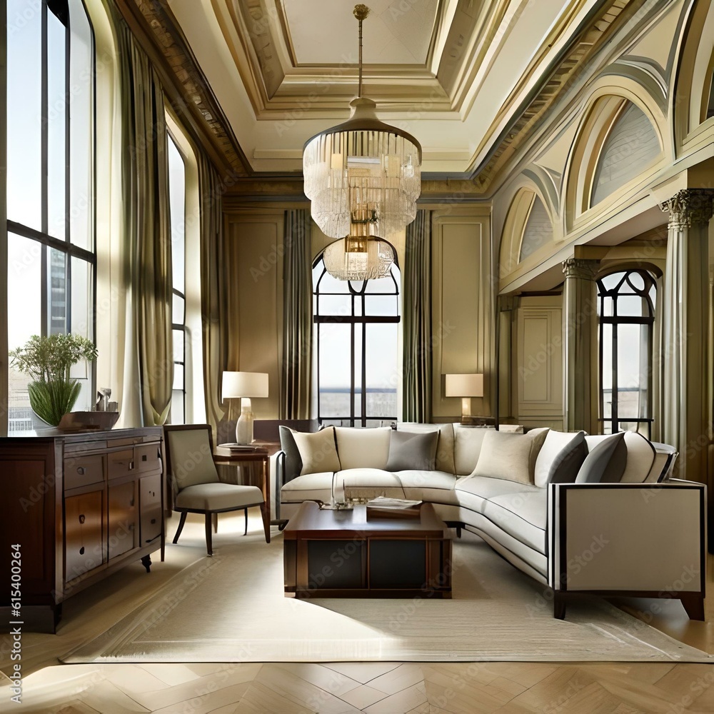 Fototapeta premium interior of a house