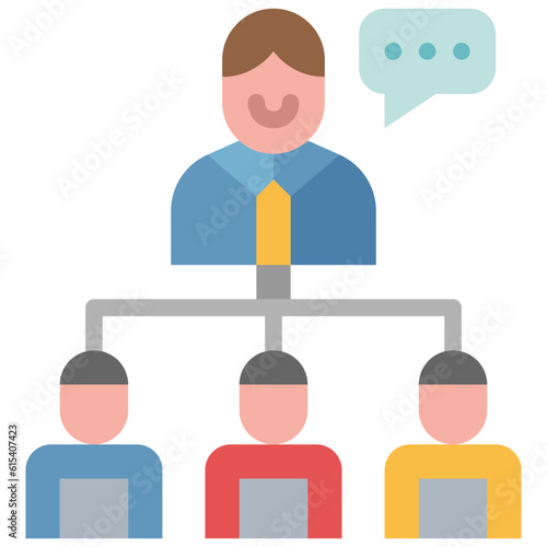 video conference flat icon