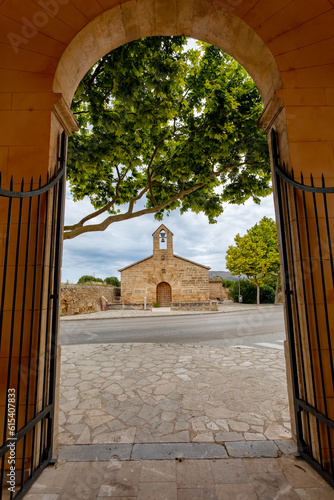 Oratori de Santa Anna in Alcudia, Roman Catholic church, Alcudia. Mallorca, Balearic Islands Spain. photo
