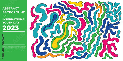 International Youth Day Abstract Background Colorfull