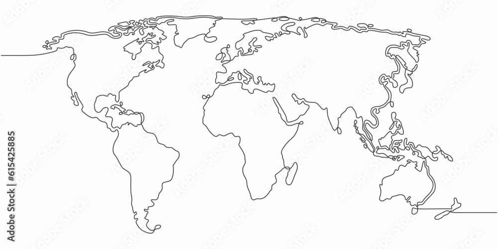 Continuous line drawing of world globes earth. Globe similar world map icon. map silhouette backdrop for Education, Travel worldwide, infographics, Science, Web Presentations Continuous line drawing of world globes earth. Globe similar world map icon. map silhouette backdrop for Education, Travel worldwide, infographics, Science, Web Presentations