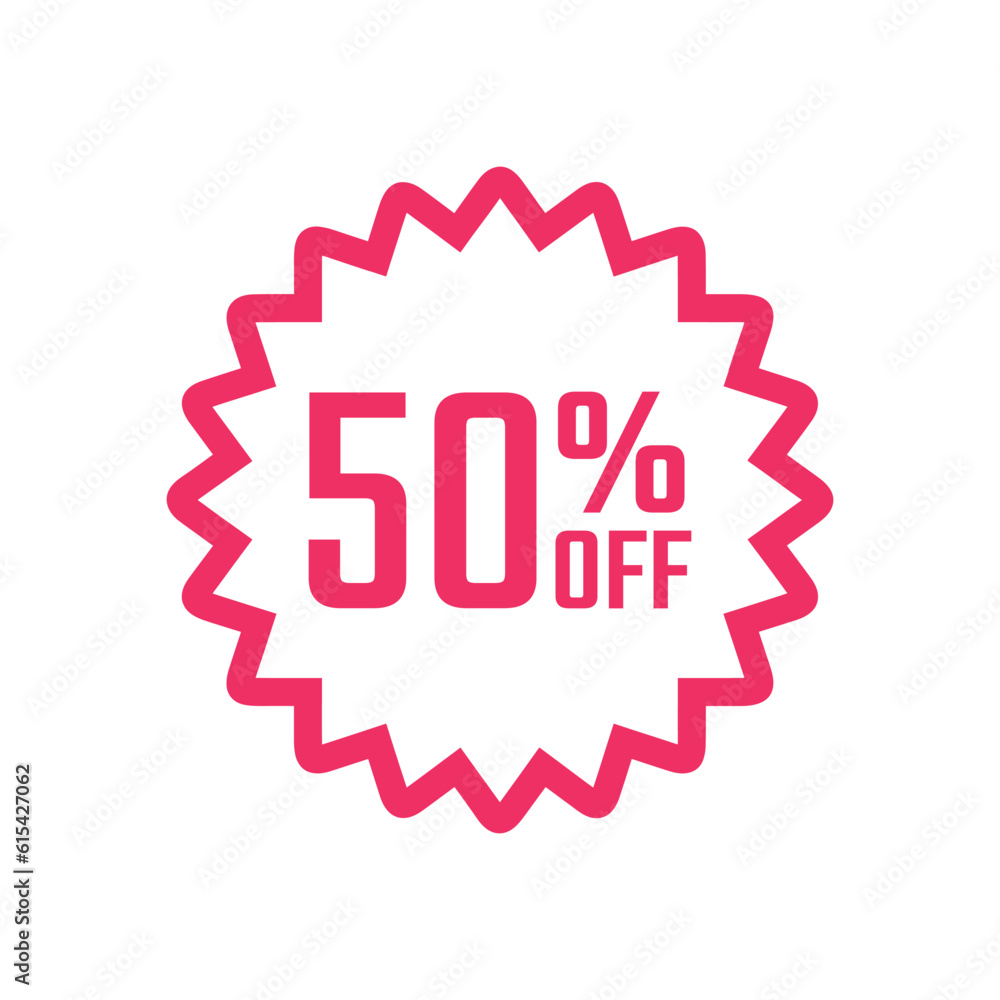 special offer 50 percent, sale label icon, 50 percent off discount special offer 50 percent, sale label icon, 50 percent off discount