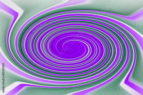 Stylish creative abstract background. Colored lines spiraling