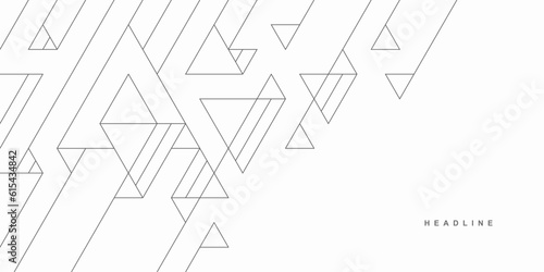 Abstract geometric technological background. Vector creative design.