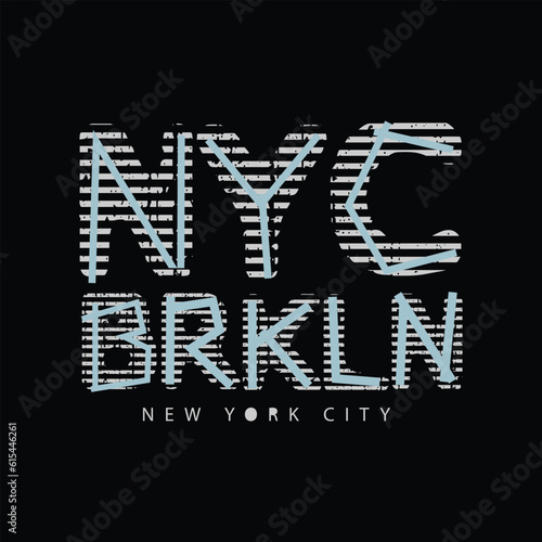 New york vector illustration and typography, perfect for t-shirts, hoodies, prints etc.