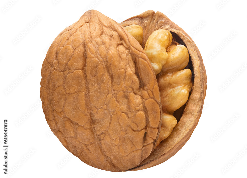 Obraz premium Delicious walnut cut out