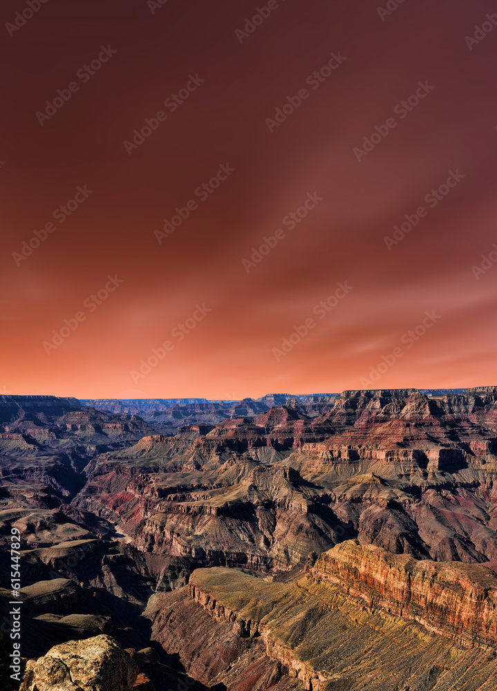 Grand Canyon Arizona Sunset Sky