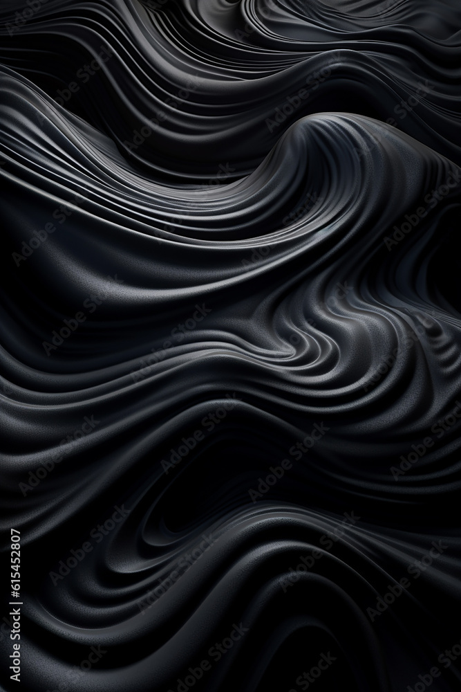 Black silk fabric material surface Black silk fabric material surface