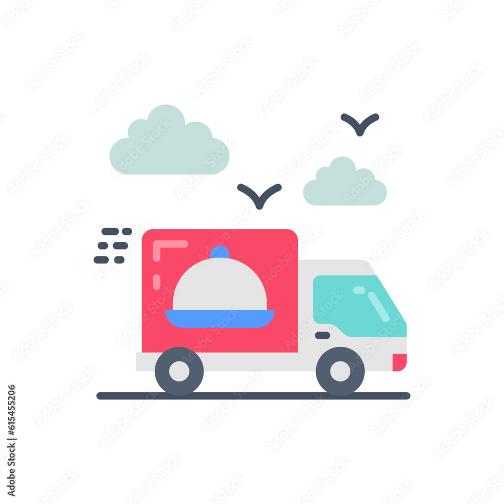 Delivery Truck icon in vector. Illustration Delivery Truck icon in vector. Illustration