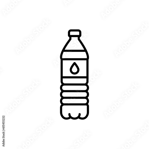 Water Bottle icon in vector. Illustration