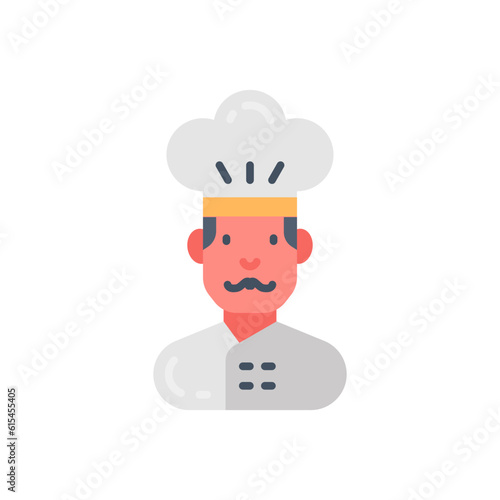 Chef icon in vector. Illustration