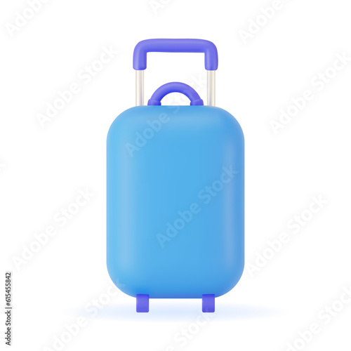 3d vector icon luggage.