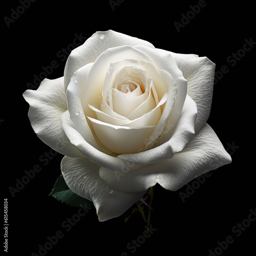 Stunning white rose