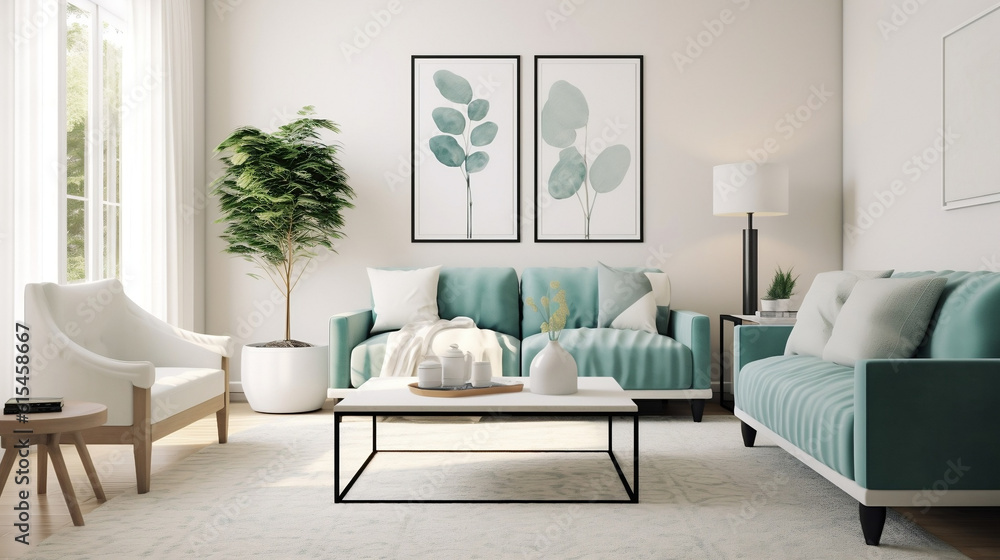 Modern living room Modern living room