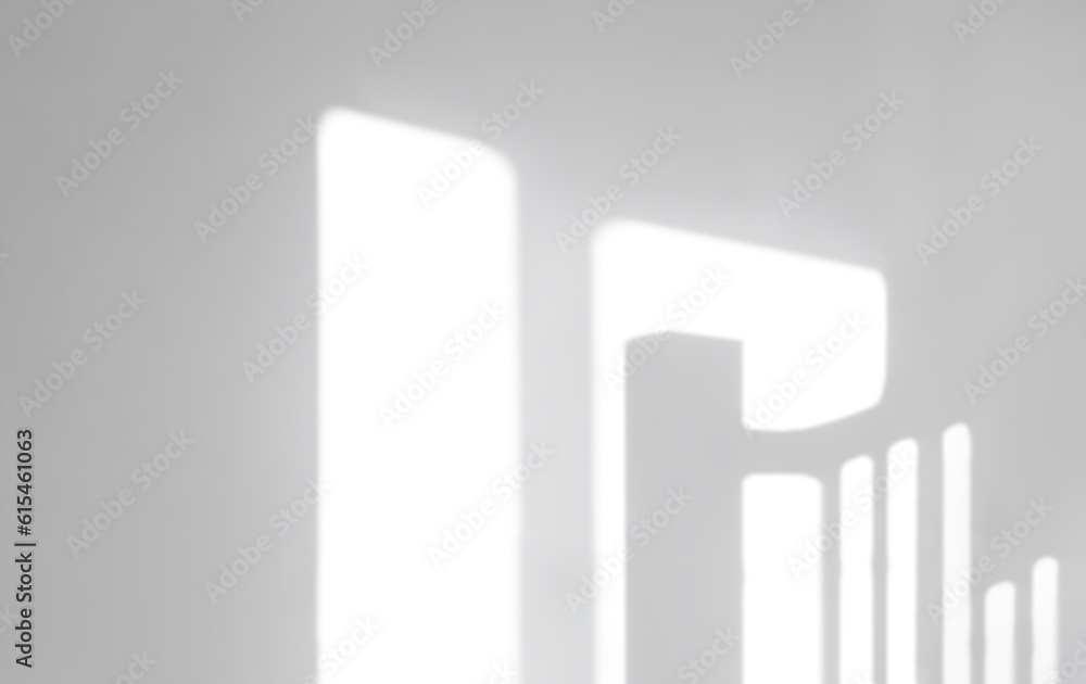 Blurry Shadow, Refletion sunlight on white wall background. Abstract Natural morning light effection on white background, Backdrop for overlay on product presentation Blurry Shadow, Refletion sunlight on white wall background. Abstract Natural morning light effection on white background, Backdrop for overlay on product presentation