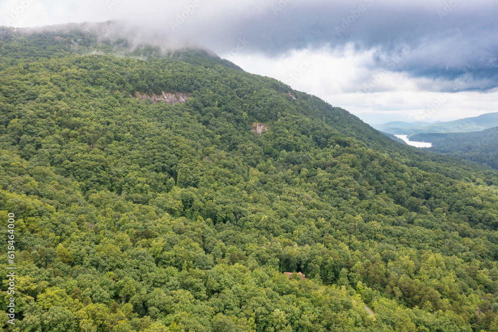 Obraz premium mountain drone land views