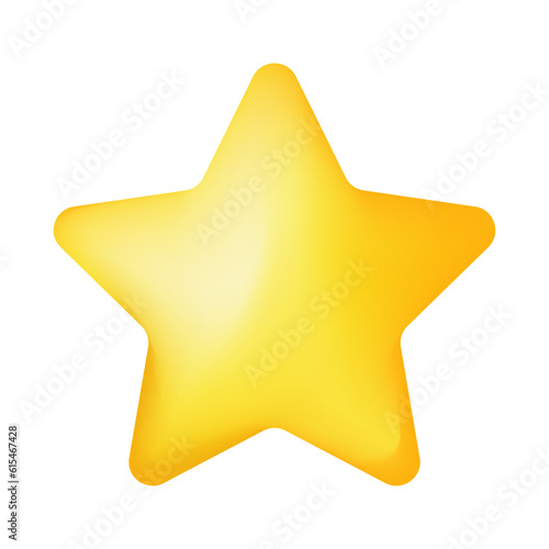 Star Icon. Brilliance  celestial  shining  sparkling  twinkle  symbol  rating  favorite  appreciation  fame. Vector line icon for Business and Advertising