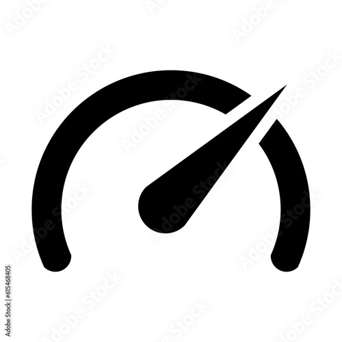 Speed Test Icon. Internet, connectivity, network, broadband, speedometer, data, measurement, bandwidth, performance, online, testing. Vector line icon for Business and Advertising photo
