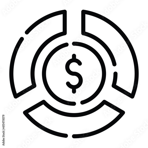 Budget breakdown an itemized summary of expected income