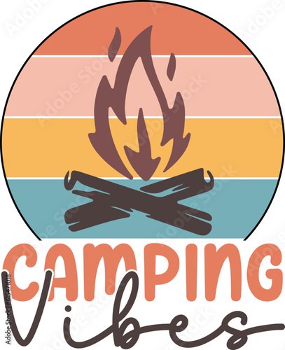 Camping Sublimation Design Bundle 1