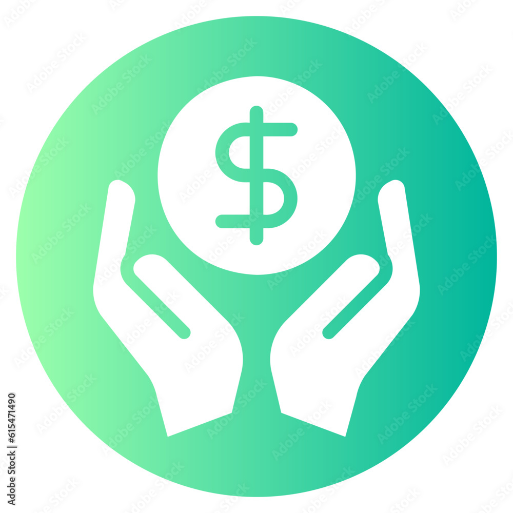 benefit gradient icon